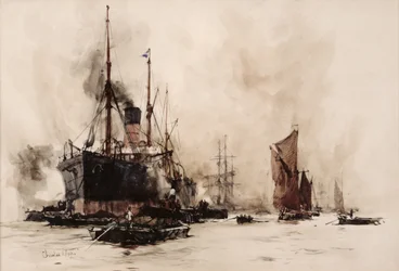 Chargement de charbon